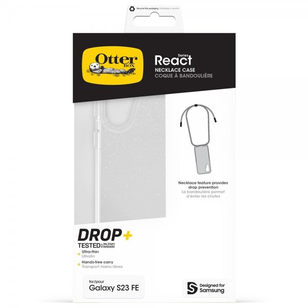 Otterbox Samsung Galaxy S23 FE Skal React Necklace Stardust