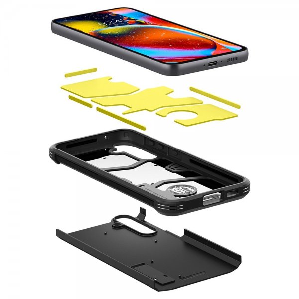 Spigen Samsung Galaxy S23 FE Skal Tough Armor Svart