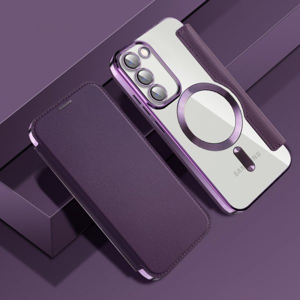 Samsung Galaxy S23 Fodral MagSafe Lila