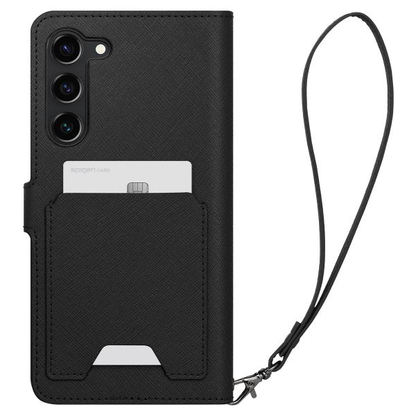 Spigen Samsung Galaxy S23 Fodral Wallet S Plus Svart