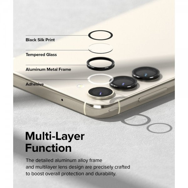 Ringke Samsung Galaxy S23/Galaxy S23 Plus Kameraskydd Camera Lens Frame Svart