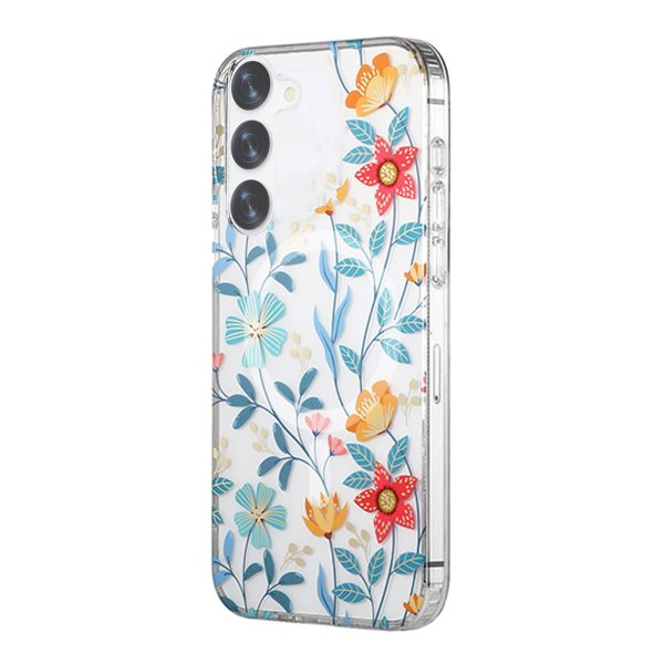 Samsung Galaxy S23 Skal Blommönster MagSafe Kvistar