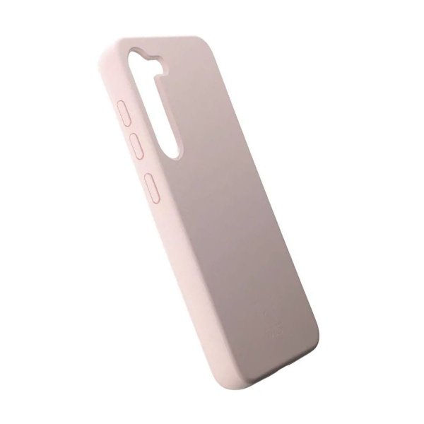 Rvelon Samsung Galaxy S23 Skal Silikon Sandrosa