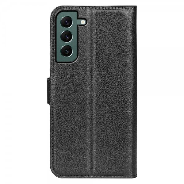 Nordic Covers Samsung Galaxy S23 Plus Fodral Litchi Raven Black