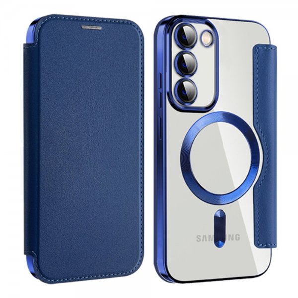 Samsung Galaxy S23 Plus Fodral MagSafe Blå