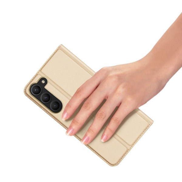 Dux Ducis Samsung Galaxy S23 Plus Fodral Skin Pro Series Guld