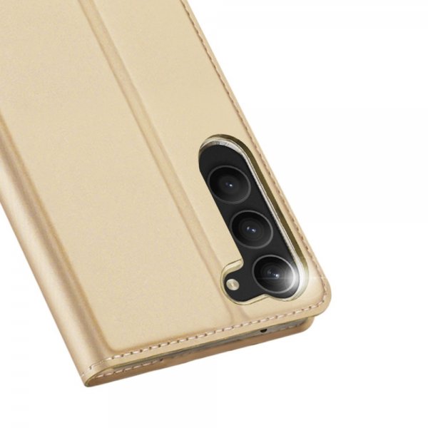 Dux Ducis Samsung Galaxy S23 Plus Fodral Skin Pro Series Guld