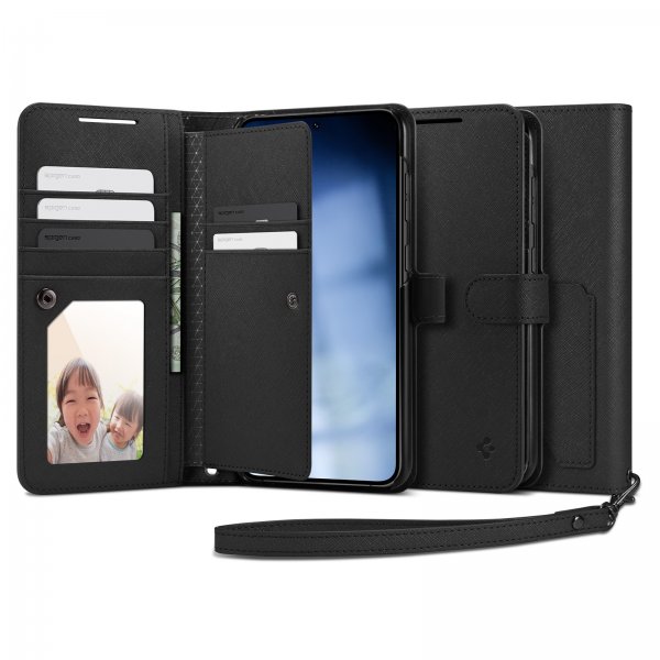 Spigen Samsung Galaxy S23 Plus Fodral Wallet S Plus Svart