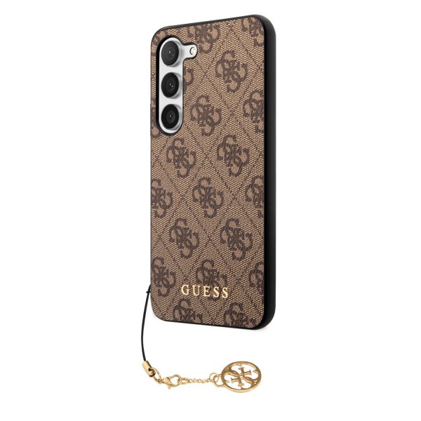 Guess Samsung Galaxy S23 Plus Skal 4G Charms Brun