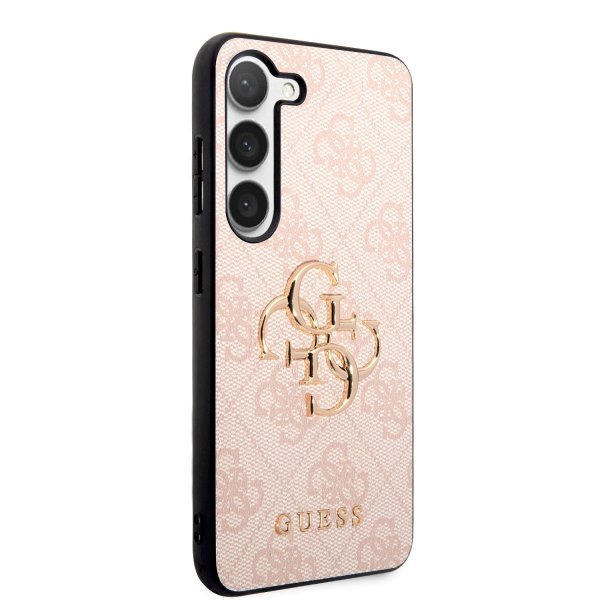 Guess Samsung Galaxy S23 Plus Skal 4G Logo Rosa
