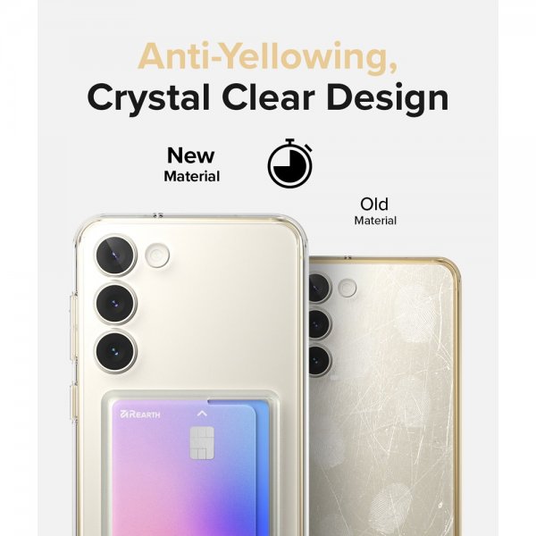 Ringke Samsung Galaxy S23 Plus Skal Fusion Card Clear