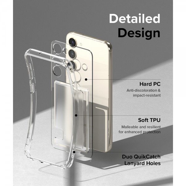 Ringke Samsung Galaxy S23 Plus Skal Fusion Card Clear