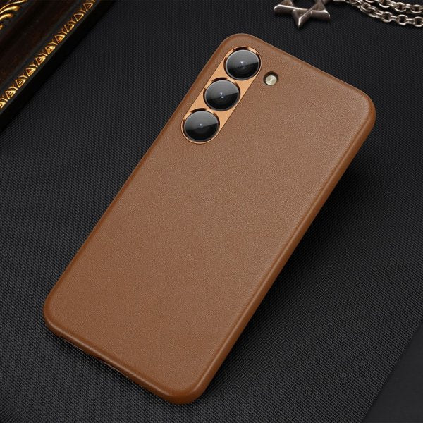 Dux Ducis Samsung Galaxy S23 Plus Skal Grit Series Brun