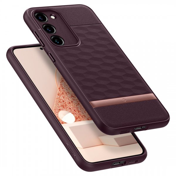 Caseology Samsung Galaxy S23 Plus Skal Parallax Burgundy