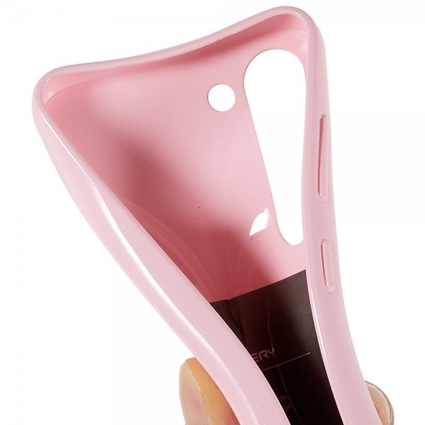 Samsung Galaxy S23 Plus Skal Pearl Jelly Rosa