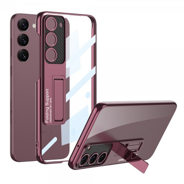 GKK Samsung Galaxy S23 Plus Skal Phantom Bracket Series Röd