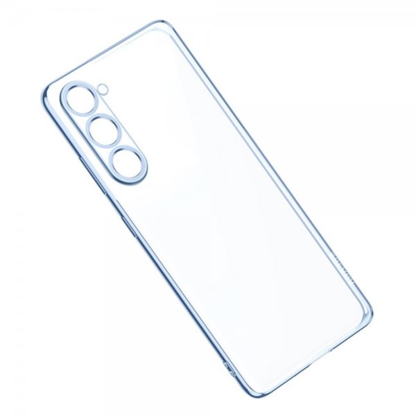 Sulada Samsung Galaxy S23 Plus Skal Pläterad Kant Ljusblå
