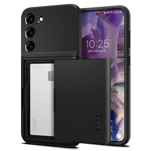 Spigen Samsung Galaxy S23 Plus Skal Slim Armor CS Svart