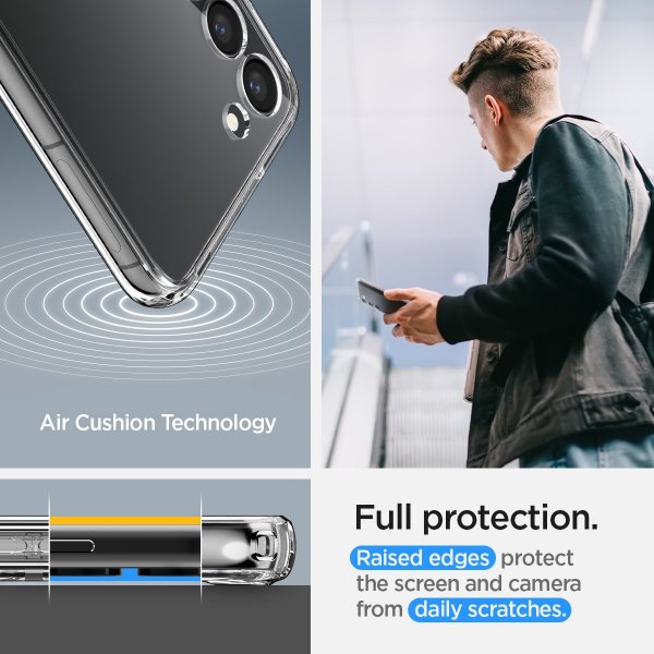 Spigen Samsung Galaxy S23 Plus Skal Ultra Hybrid S Crystal Clear