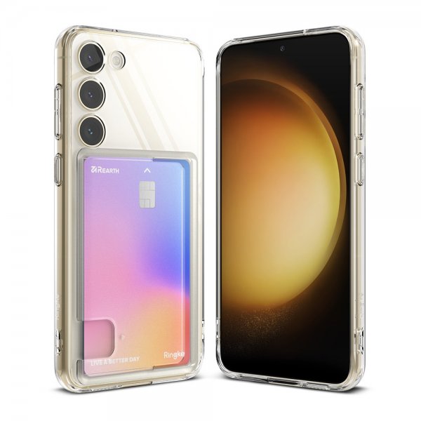 Ringke Samsung Galaxy S23 Skal Fusion Card Clear