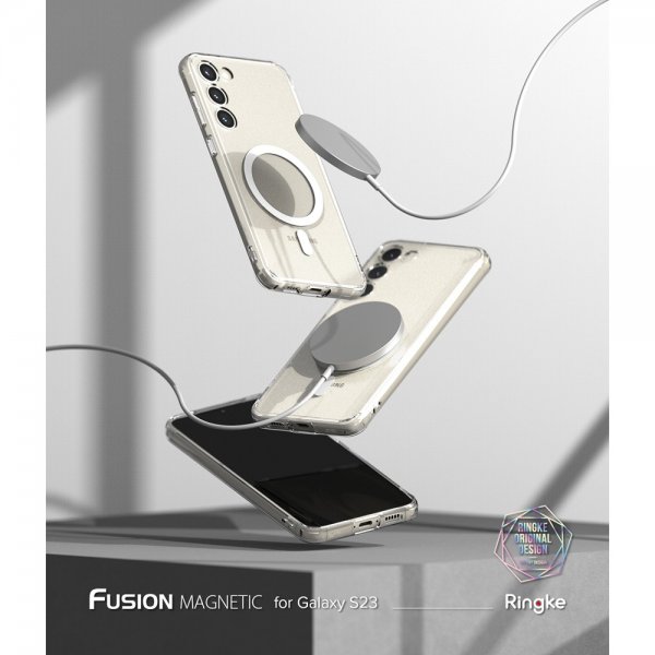 Ringke Samsung Galaxy S23 Skal Fusion Magnetic Matte Clear