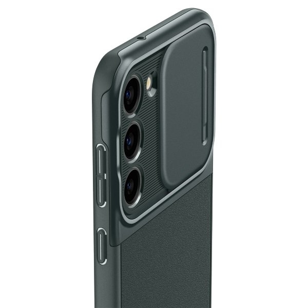 Spigen Samsung Galaxy S23 Skal Optik Armor Abyss Green