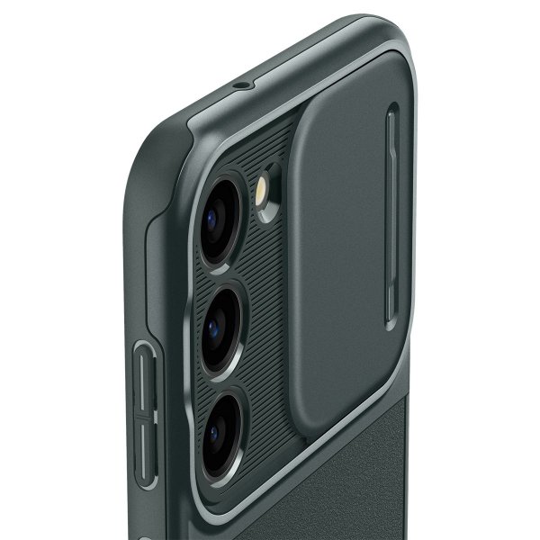 Spigen Samsung Galaxy S23 Skal Optik Armor Abyss Green