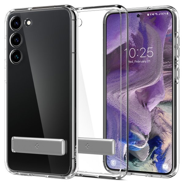 Spigen Samsung Galaxy S23 Skal Ultra Hybrid S Crystal Clear