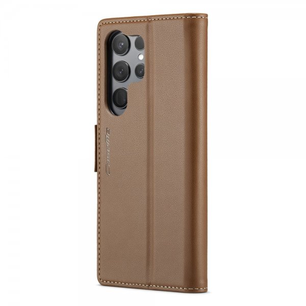 CaseMe Samsung Galaxy S23 Ultra Fodral 023 Series Brun