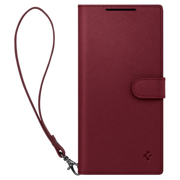 Spigen Samsung Galaxy S23 Ultra Fodral Wallet S Plus Burgundy