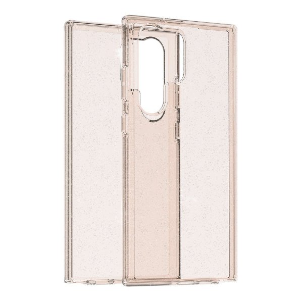 Samsung Galaxy S23 Ultra Skal Glitter MagSafe Guld