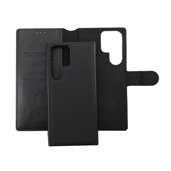 Rvelon Samsung Galaxy S23 Ultra Fodral Magnetiskt Avtagbart Skal Svart