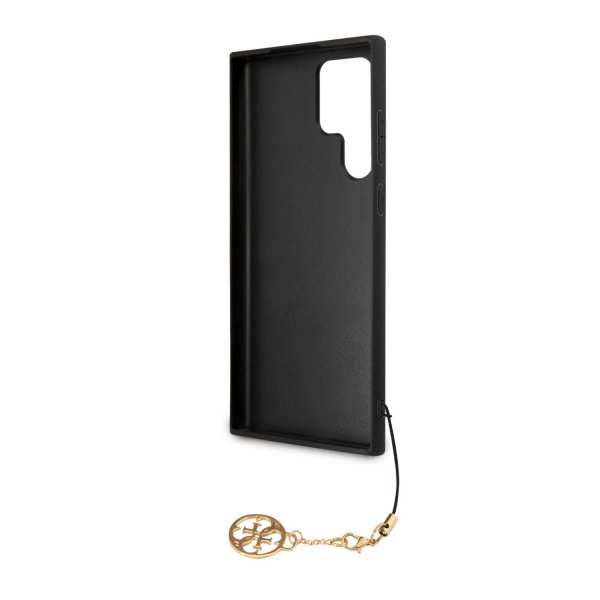 Guess Samsung Galaxy S23 Ultra Skal 4G Charms Grå