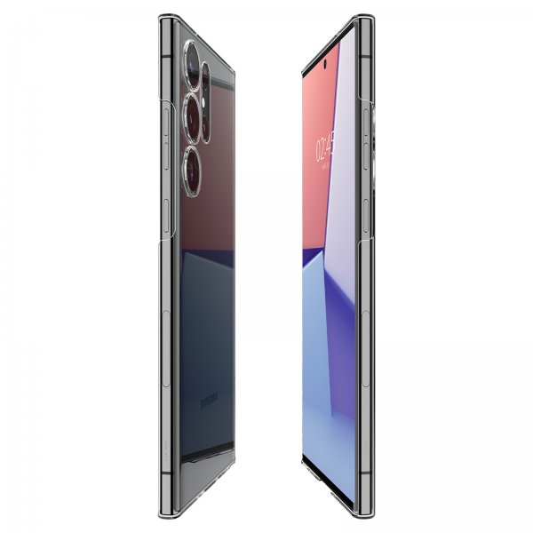 Spigen Samsung Galaxy S23 Ultra Skal AirSkin Crystal Clear