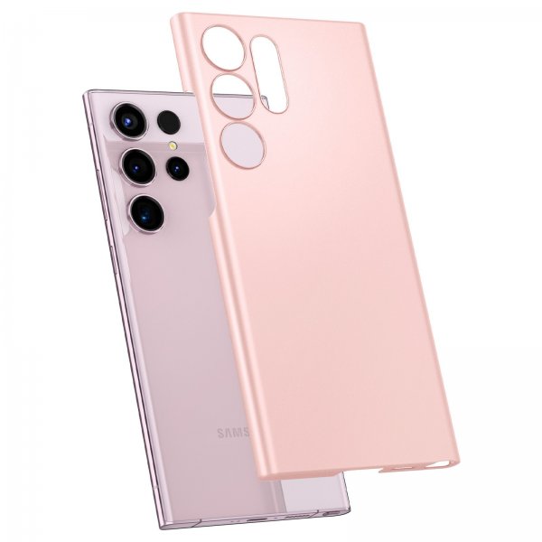 Spigen Samsung Galaxy S23 Ultra Skal AirSkin Misty Pink