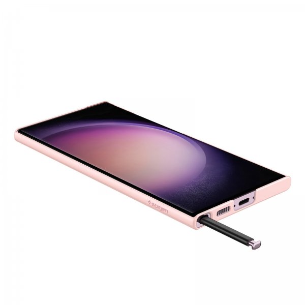 Spigen Samsung Galaxy S23 Ultra Skal AirSkin Misty Pink