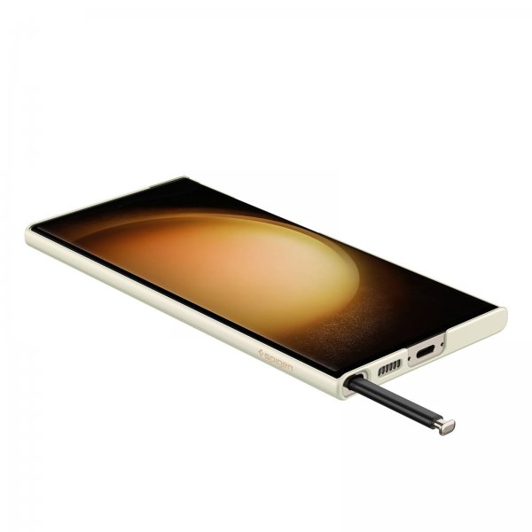 Spigen Samsung Galaxy S23 Ultra Skal AirSkin Shiny Cream