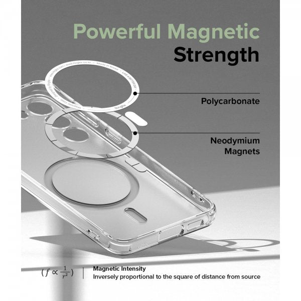 Ringke Samsung Galaxy S23 Ultra Skal Fusion Magnetic Matte Clear