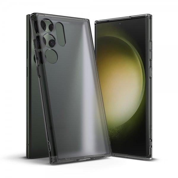 Ringke Samsung Galaxy S23 Ultra Skal Fusion Matte Smoke Black
