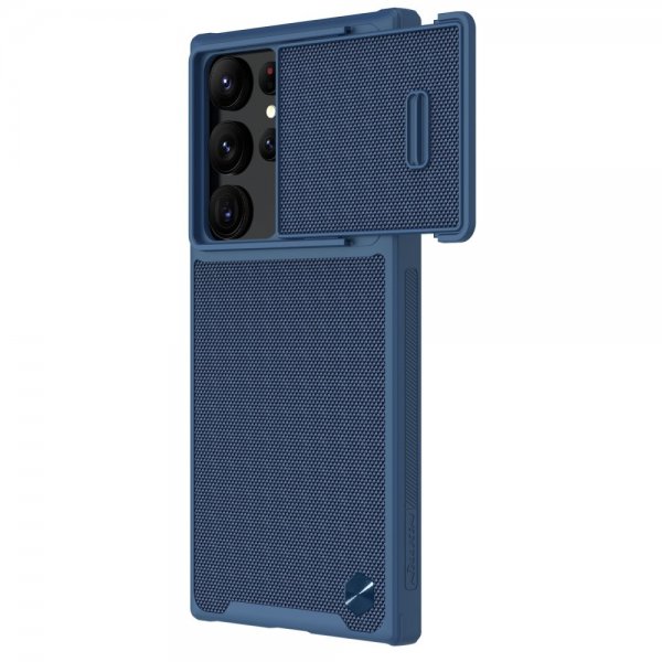 Nillkin Samsung Galaxy S23 Ultra Skal med Textur Blå