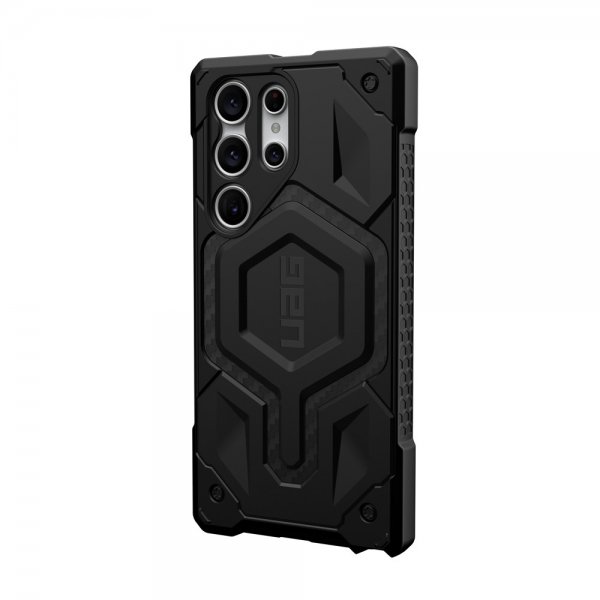 Urban Armor Gear (UAG) Samsung Galaxy S23 Ultra Skal Monarch Pro MagSafe Carbon Fiber Svart