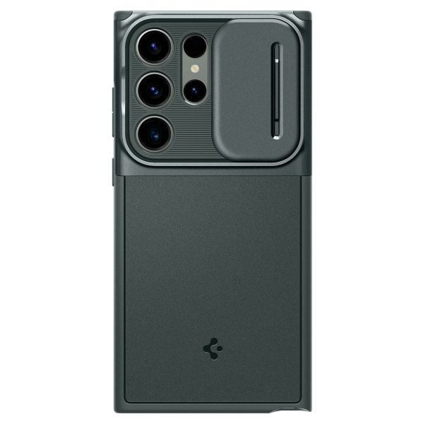 Spigen Samsung Galaxy S23 Ultra Skal Optik Armor Abyss Green