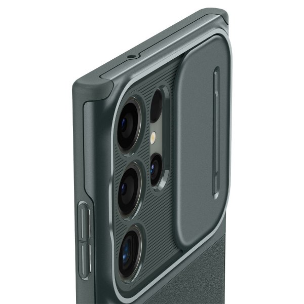 Spigen Samsung Galaxy S23 Ultra Skal Optik Armor Abyss Green