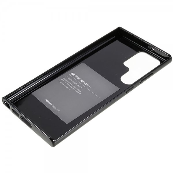 Samsung Galaxy S23 Ultra Skal Pearl Jelly Svart