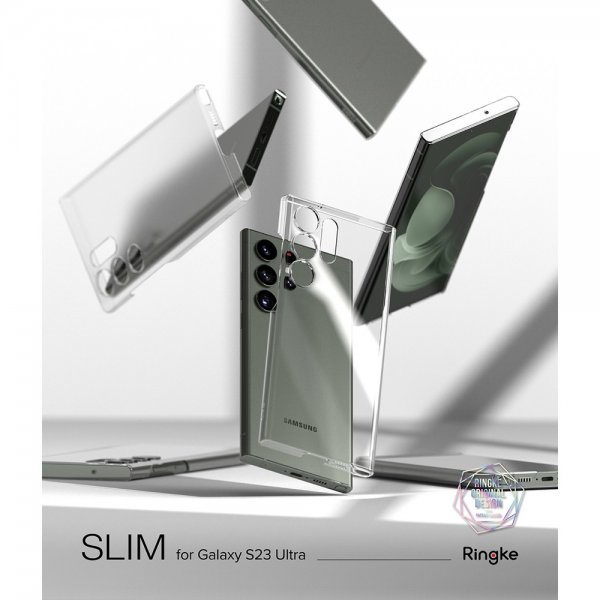 Ringke Samsung Galaxy S23 Ultra Skal Slim Clear