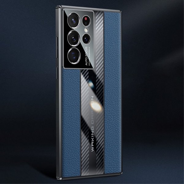 Samsung Galaxy S23 Ultra Skal Supercar Series Blå