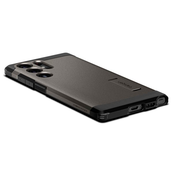 Spigen Samsung Galaxy S23 Ultra Skal Tough Armor Gunmetal
