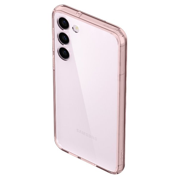 Spigen Samsung Galaxy S23 Skal Ultra Hybrid Rose Crystal