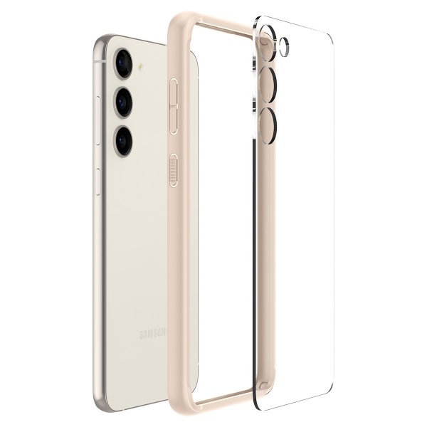 Spigen Samsung Galaxy S23 Skal Ultra Hybrid Sand Beige