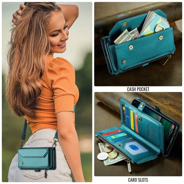 CaseMe Samsung Galaxy S24 FE Fodral C36 Series Grön
